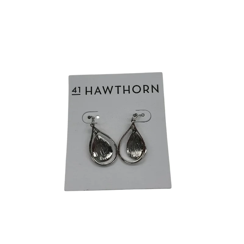 Earrings Dangle/Drop By 41 Hawthorn In Silver