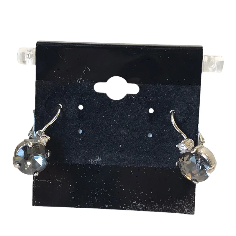 Earrings Dangle/Drop By Loft In Grey & Silver