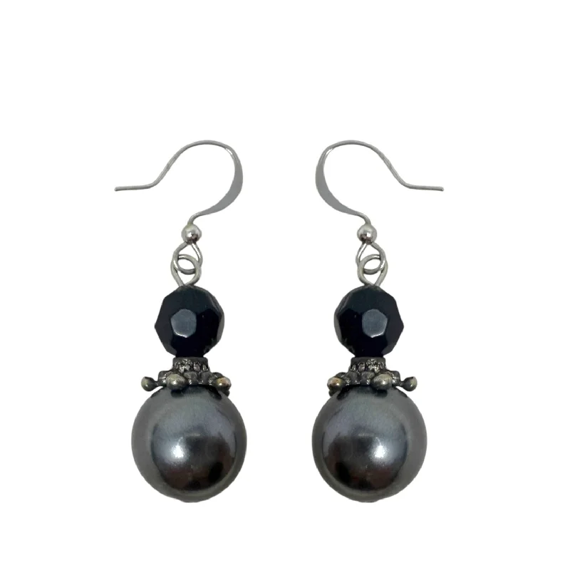 Faux Pearl Dangle/drop Earrings By Unbranded