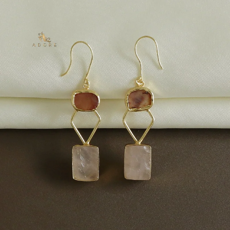 Carnelian + Rose Quartz