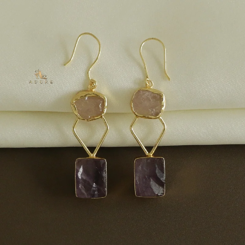 Rose Quartz + Amethyst