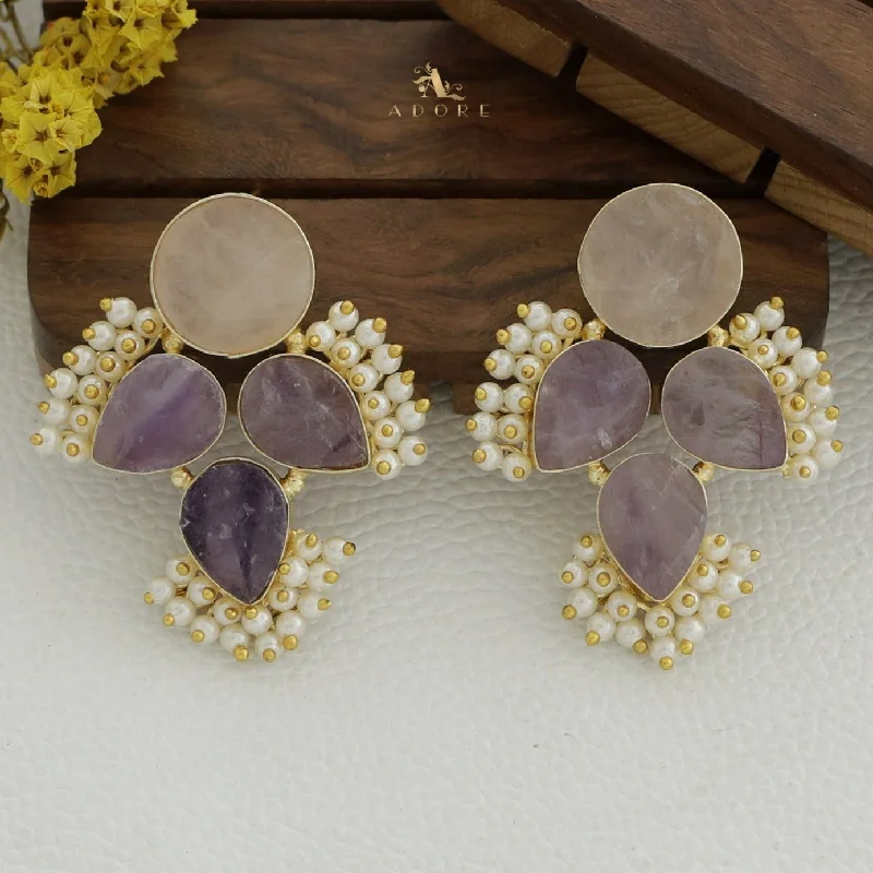 Rose Quartz + Amethyst