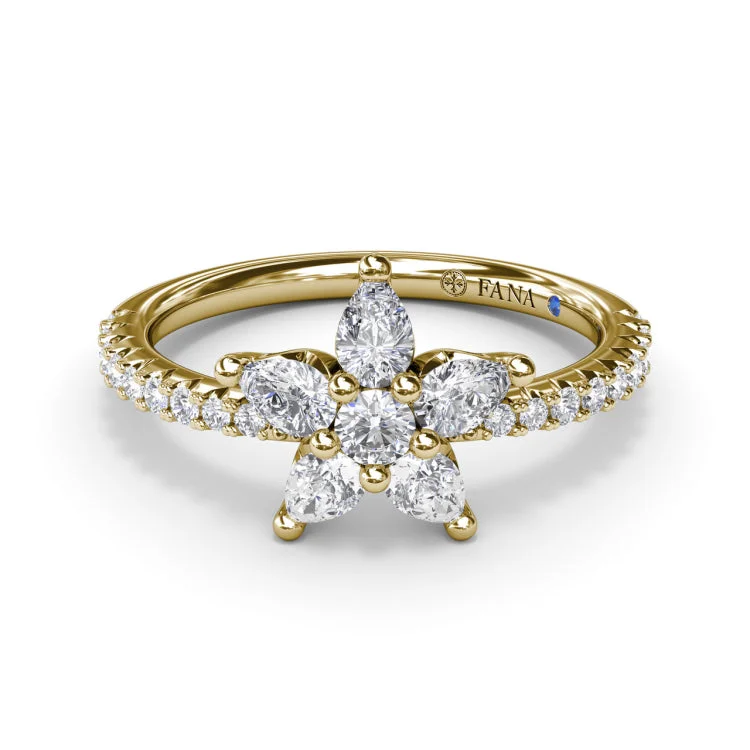 Shooting Star Diamond Ring