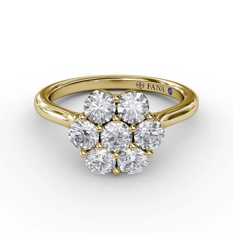 Floral Diamond Ring