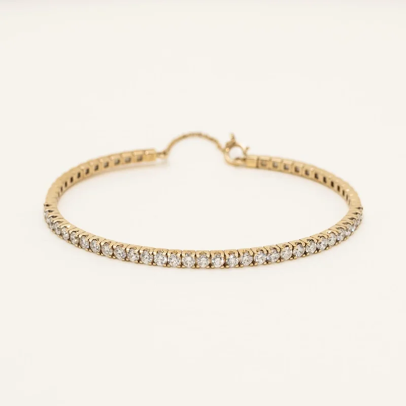 Diamond Flexible Bracelet in 14kt Yellow Gold (1.58ct tw)