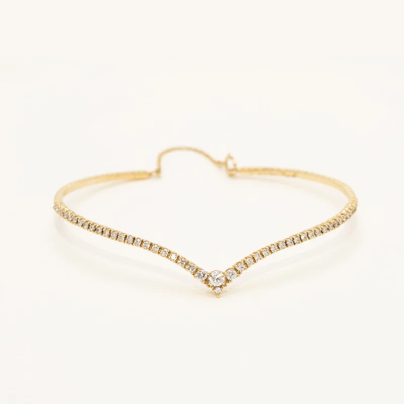 Diamond Flexible Bracelet in 14kt Yellow Gold (5/8ct tw)