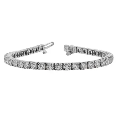 Diamond Tennis Bracelet in 18kt White Gold (10 3/8ct tw)