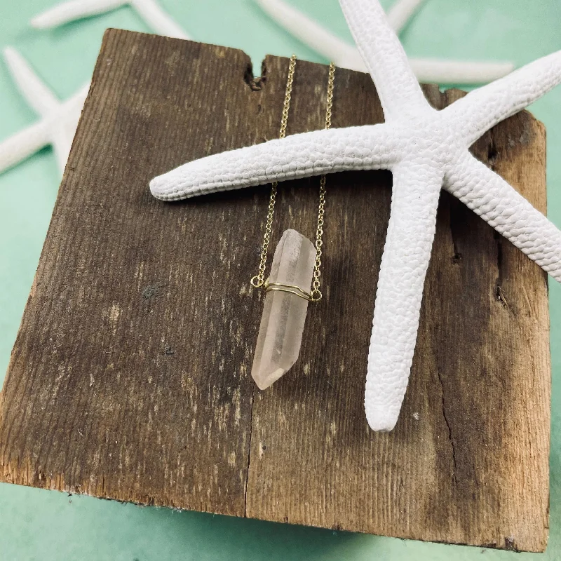 Quartz Point Necklace